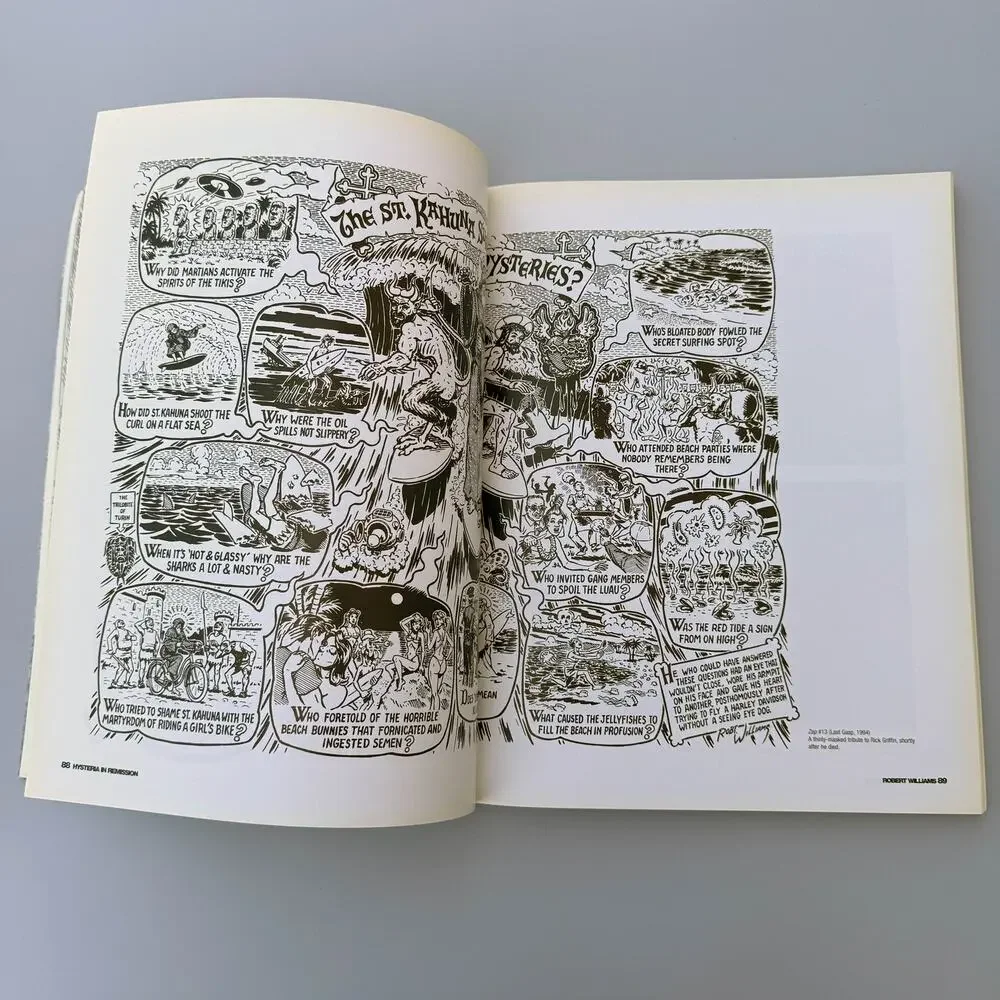Hysteria in Remission The Comix and Drawings of Robert Williams 2002 book